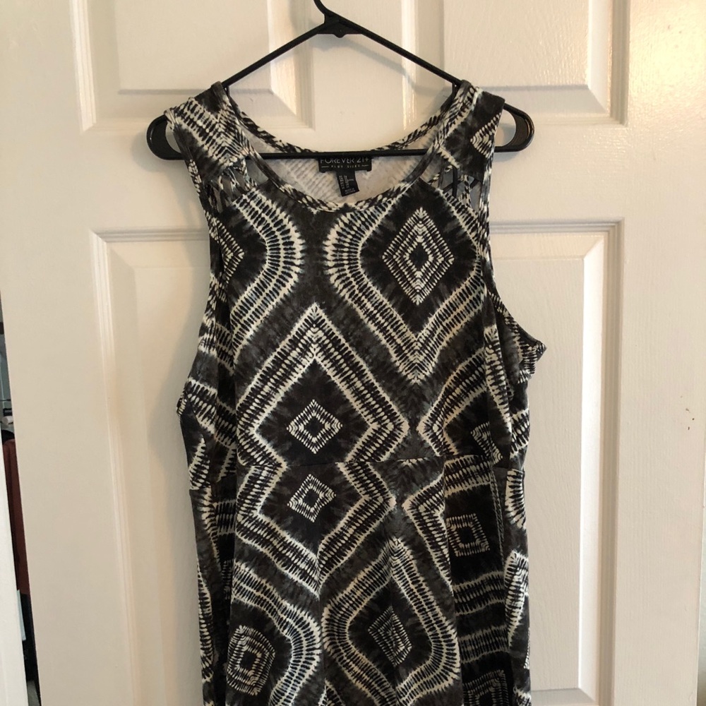 Tribal print Forever 21plus dress